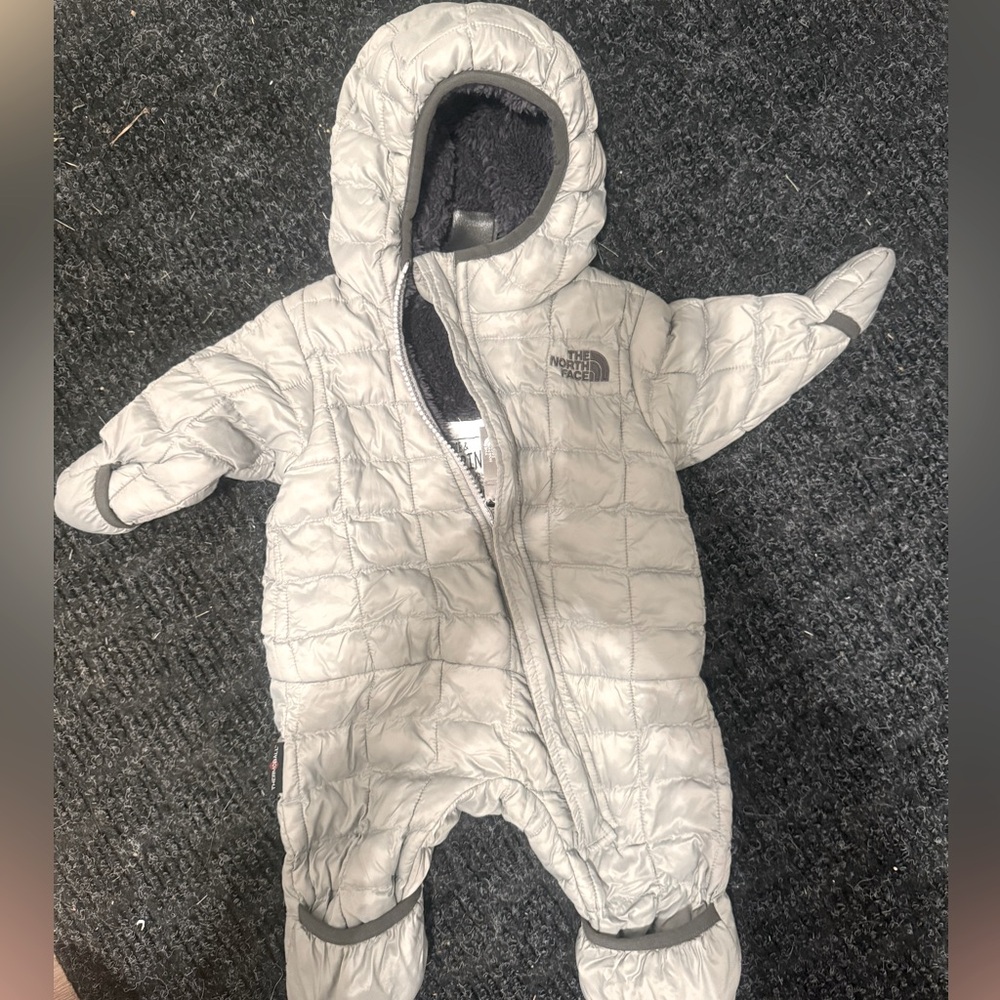 North Face Newborn Snowsuit